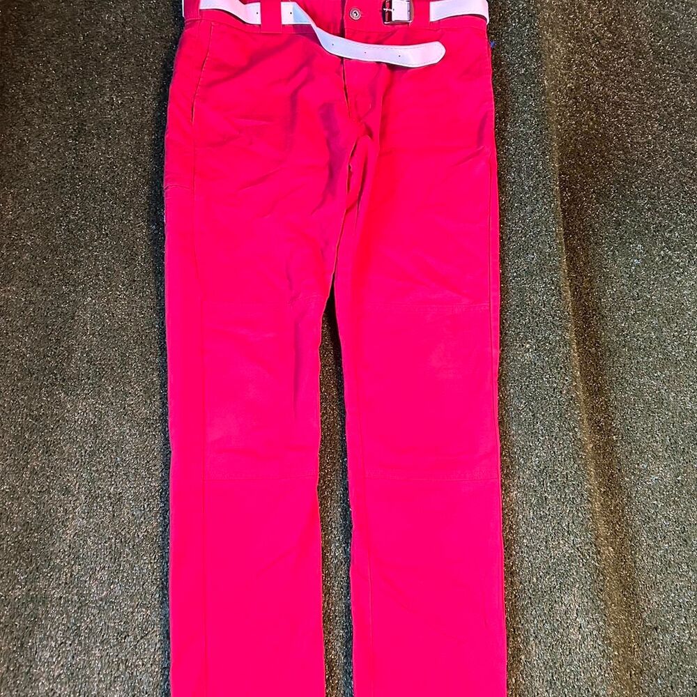 Dickies Men's Pink and Red Trousers